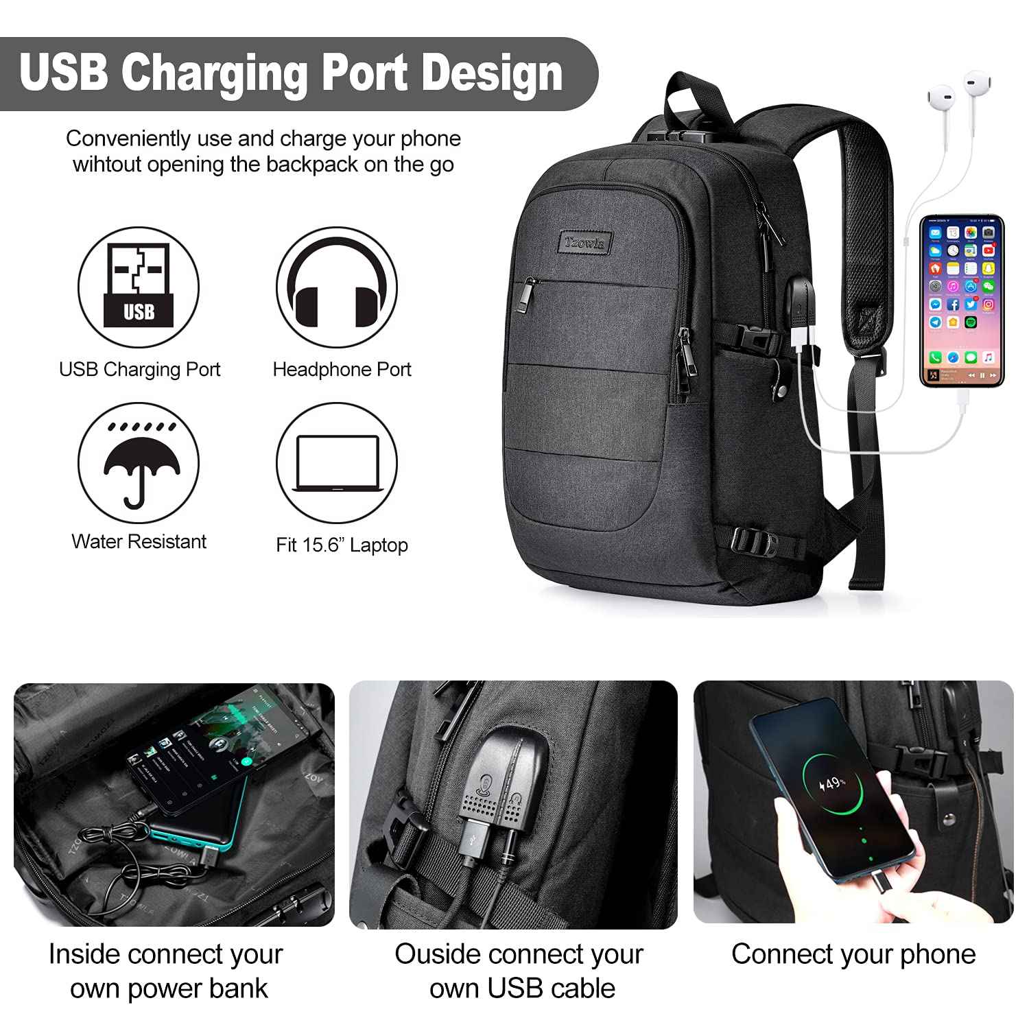 Travel Laptop Backpack