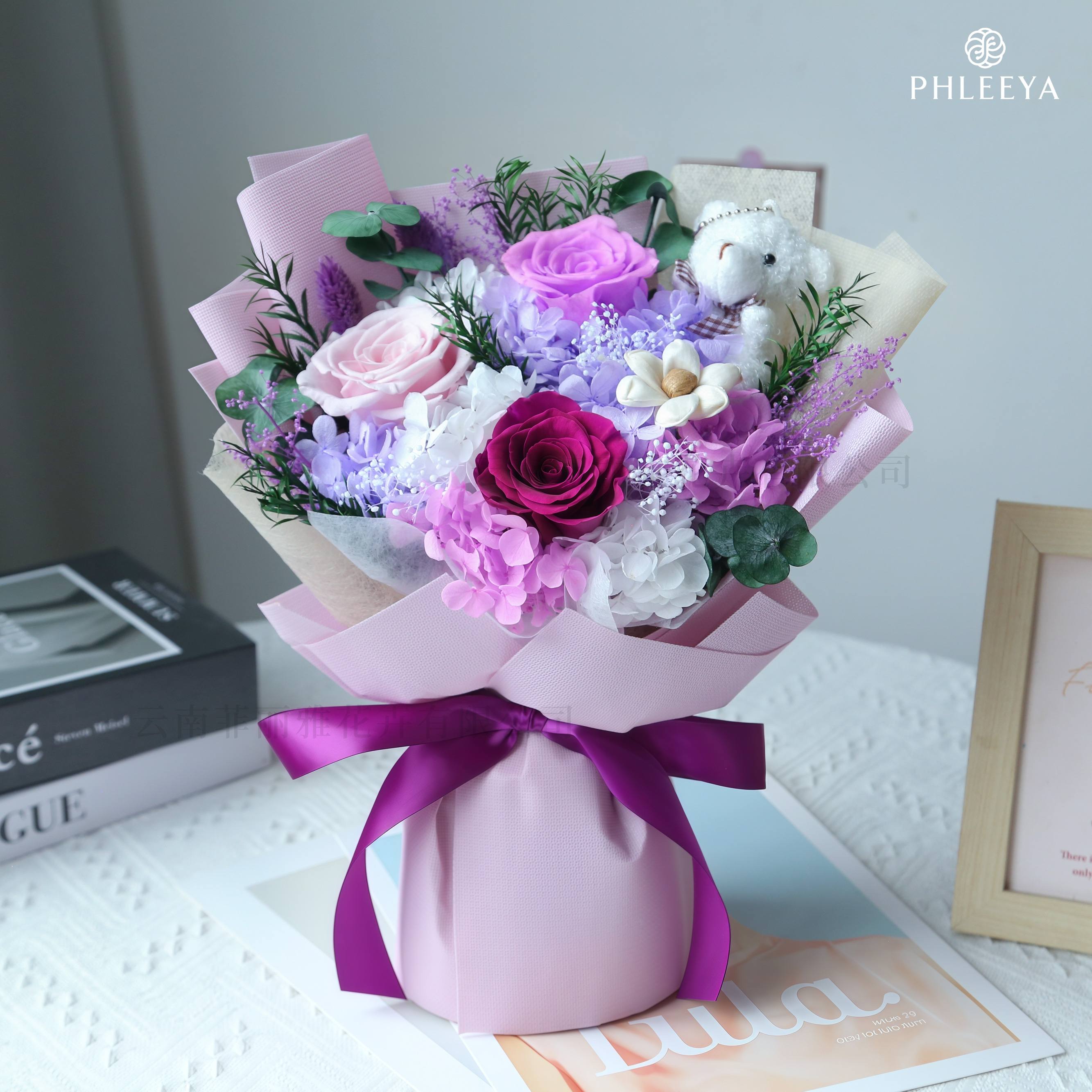 China Preserved Flower Bouquet Ideas for Timeless Home Decor and Gifting